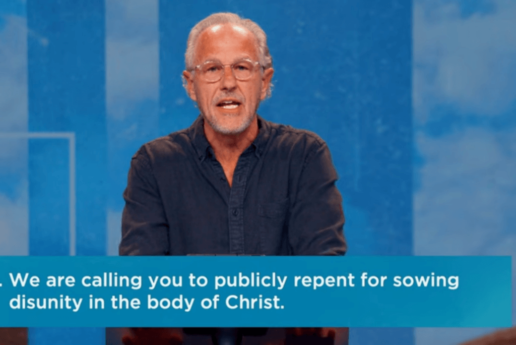 John Lindell Calls For Mark Driscoll to Repent