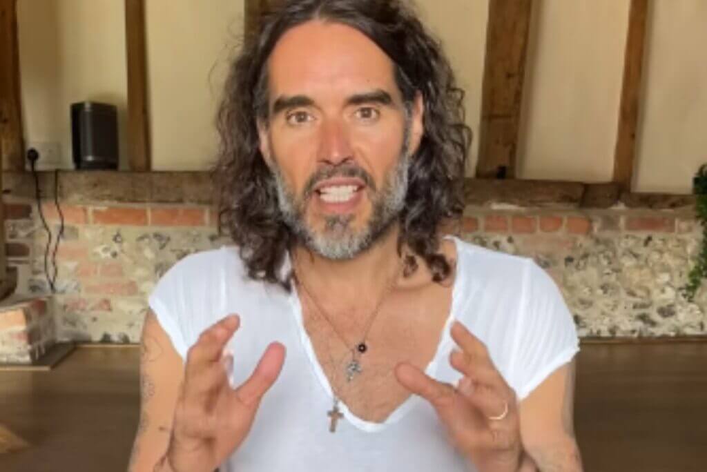 Russell Brand Gets Baptized, is ‘Grateful’ to be in Christ