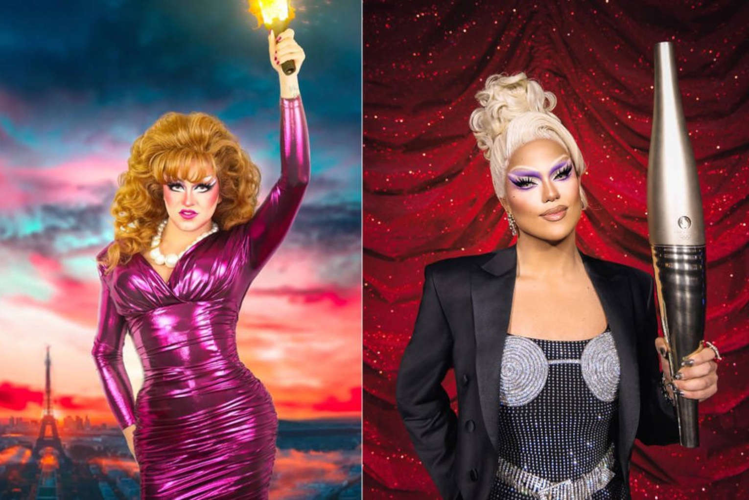 French Drag Queens Selected to Carry Olympic Torch