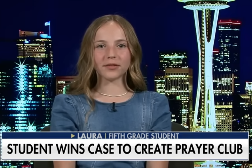 Fifth Grader Wins Battle to Begin School Prayer Club