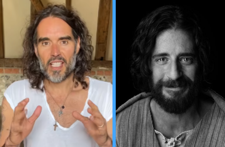 Russell Brand Connects With Jonathan Roumie in Search of Christian Friends