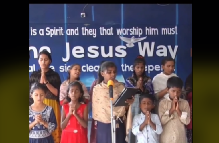 Children in India Pray for Trump, America and Revival