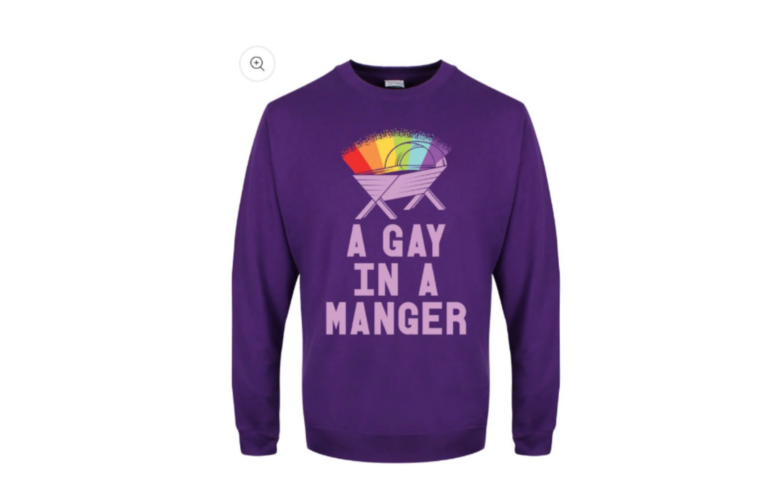 Retailer Faces Swift Backlash for ‘Gay in a Manger’ Sweatshirt