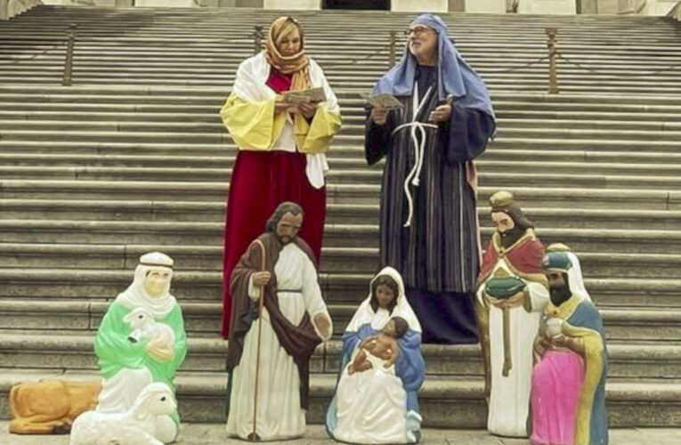 Nativity Scene Makes History at U.S. Capitol