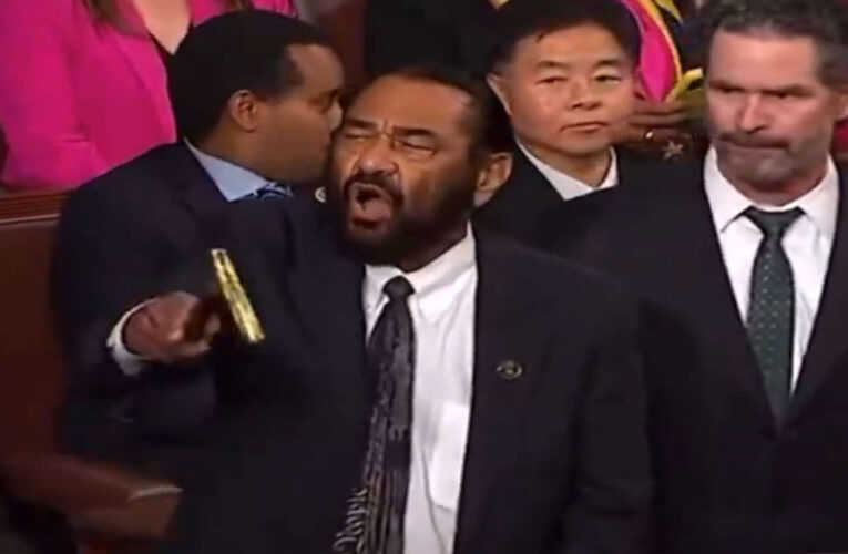 Rep. Al Green Censured After Embarrassing Protest at Presidential Address