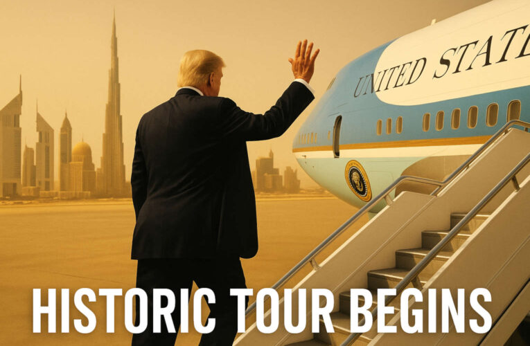 Trump’s Middle East Trip Begins with a Whirlwind