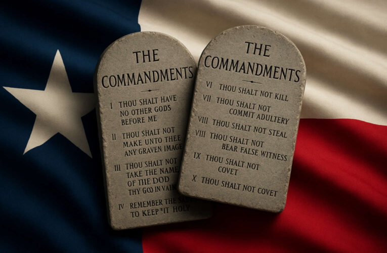Ten Commandments Bill Nears Texas Governor’s Desk