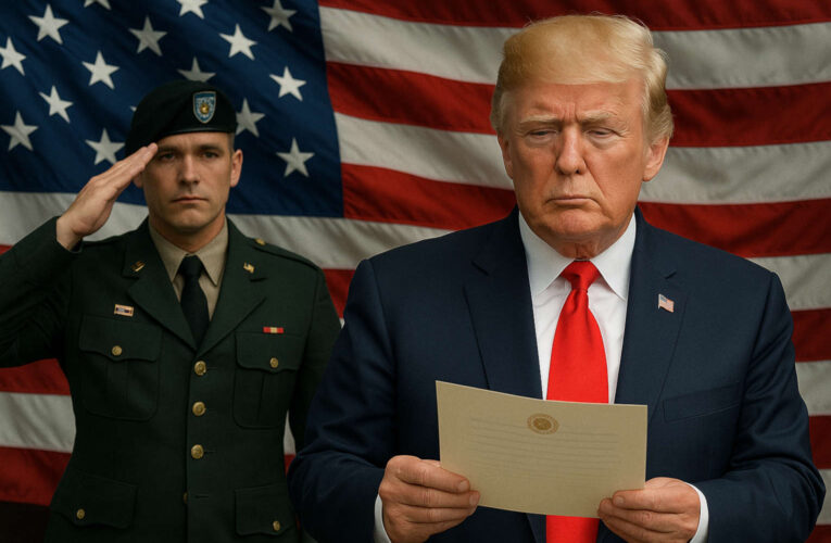 Trump Pardons Army Officer Targeted by Biden’s Admins Mandates